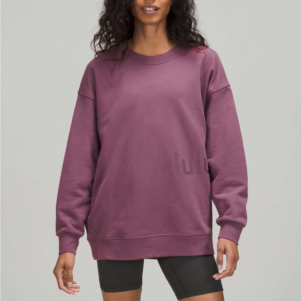 Lululemon Perfectly Oversized Crew *Graphic